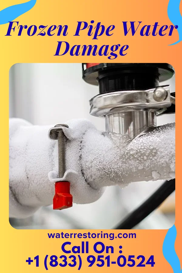 Frozen Pipe Water Damage in Gardner, KS